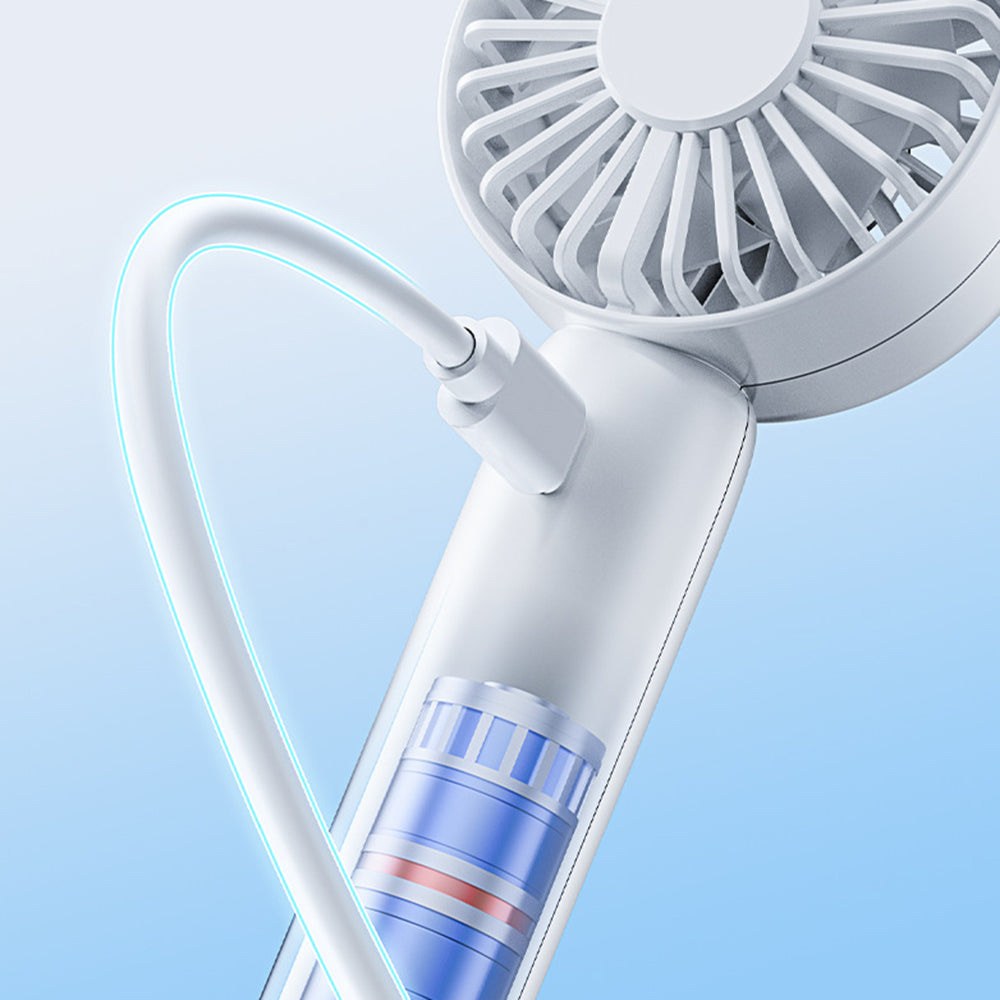 Ventilador Portátil Techsuit CT-110, Blanco
