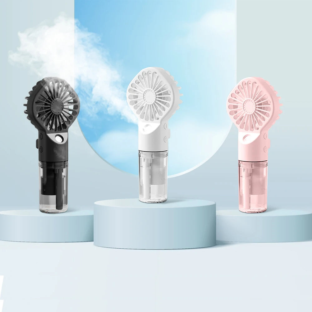 Ventilador Portátil Techsuit G10, Blanco