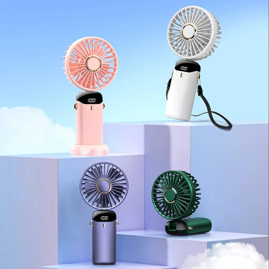 Ventilador Portátil Techsuit N15, Blanco