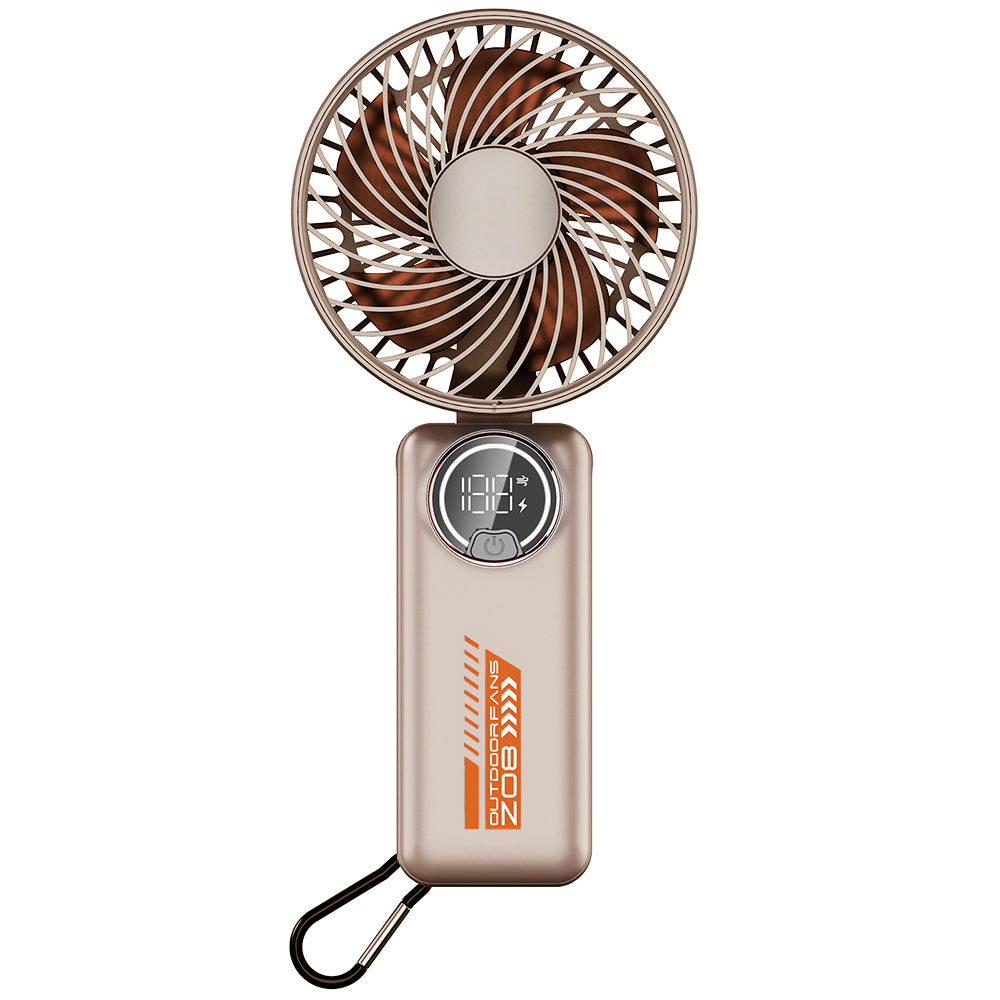 Ventilador Portátil Techsuit Z8, Beige