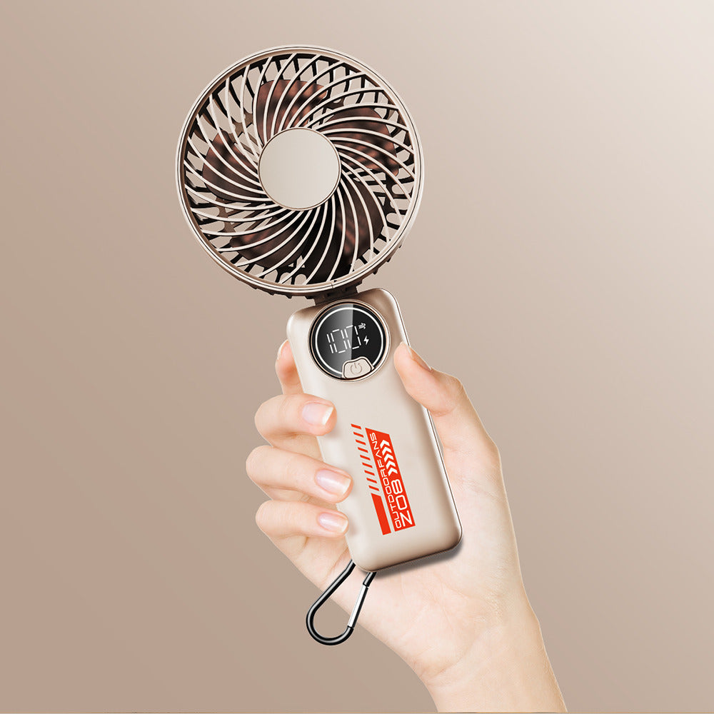 Ventilador Portátil Techsuit Z8, Beige