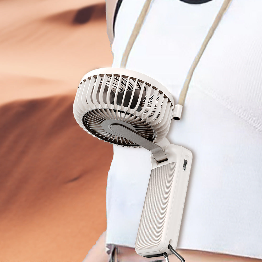 Ventilador Portátil Techsuit Z8, Beige