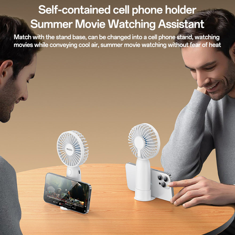 Ventilador Portátil Yesido YF15, Blanco