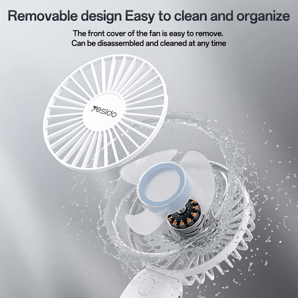 Ventilador Portátil Yesido YF15, Blanco