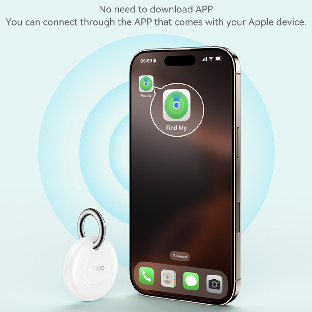 Yesido SmartTag EC14 para Series iOS, Blanco