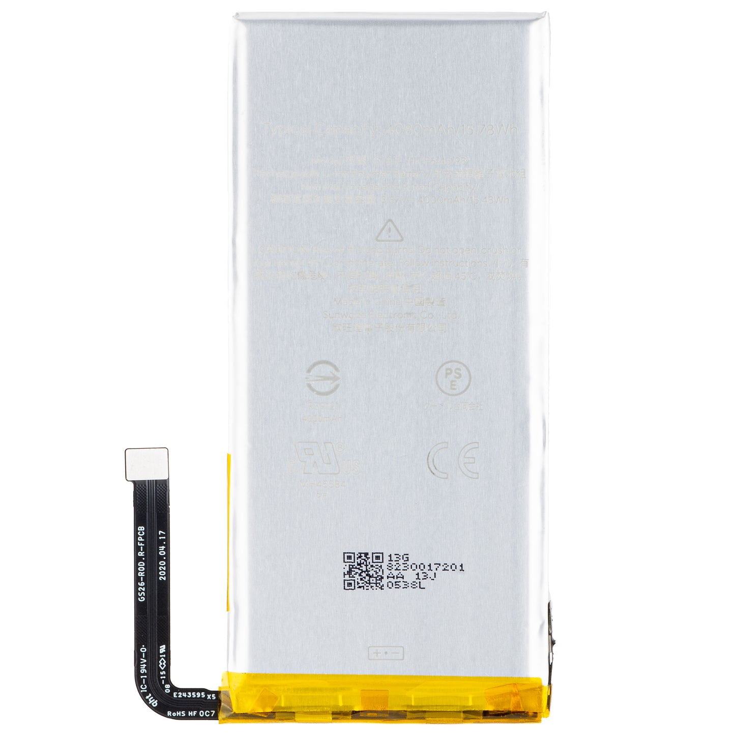 Batería Google Pixel 5, GTB1F, Service Pack G823-00172-01 