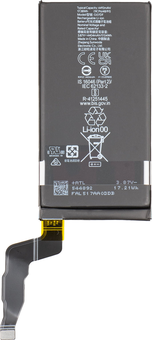 Batería Google Pixel 8a, G07DF, Service Pack G949-01097-00