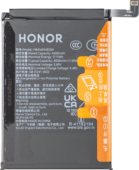 Batería Honor 90 Lite / X8a, HB416594EGW, Service Pack 2402AADF
