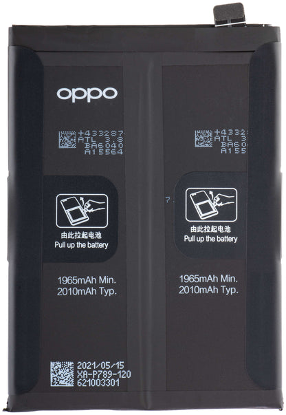 Batería Oppo Reno4 5G, BLP789, Service Pack 4904544 