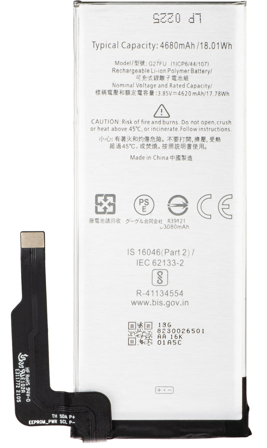 Batería para Google Pixel 5a 5G, G27FU
