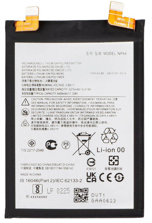 Batería para Motorola Edge 40 / Edge 30 Fusion, NP44