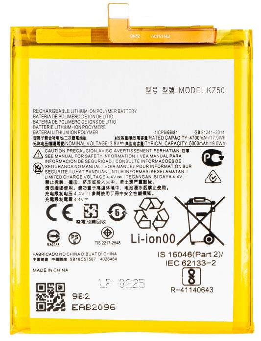 Batería para Motorola Moto G8 Power, KZ50