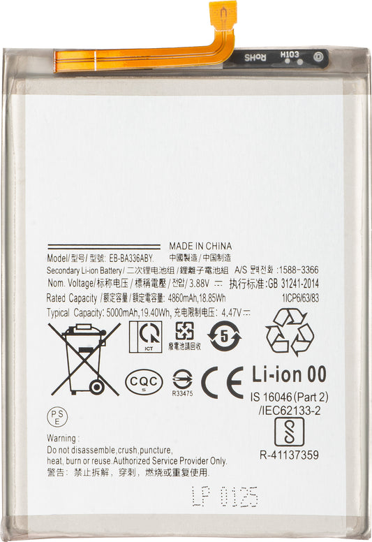 Batería para Samsung Galaxy A53 5G A536 / A33 5G A336, EB-BA336ABY
