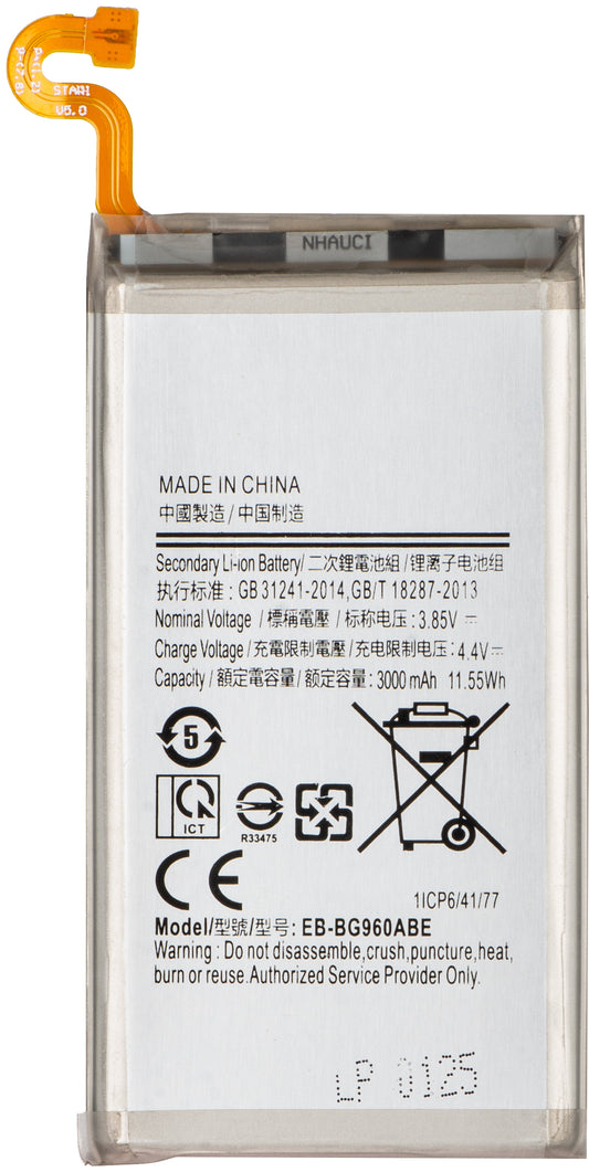 Batería para Samsung Galaxy S9 G960, EB-BG960ABE