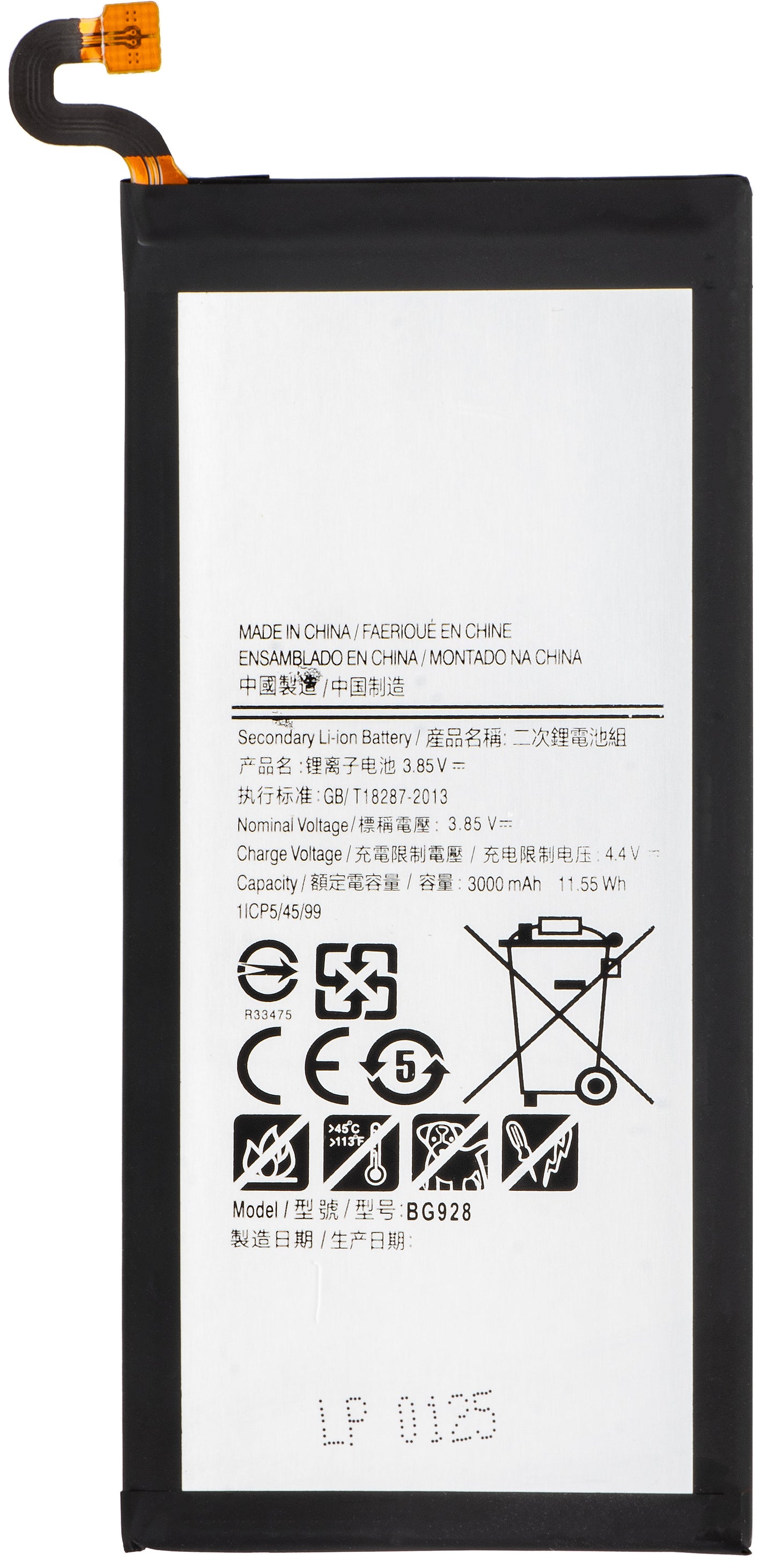Batería para Samsung Galaxy S6 edge+ G928, EB-BG928AB