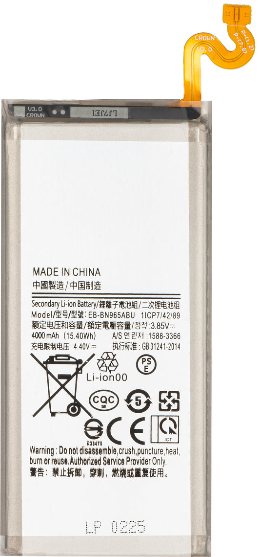 Batería para Samsung Galaxy Note 9 N960, EB-BN965AB