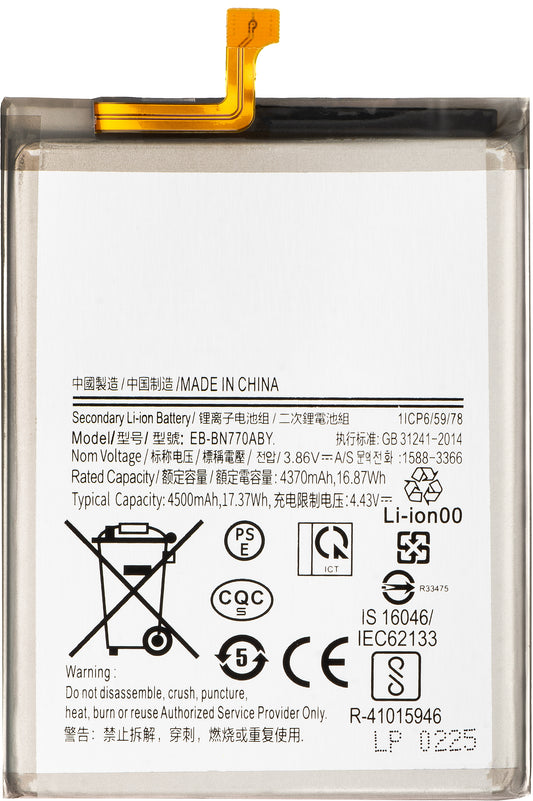 Batería para Samsung Galaxy Note10 Lite N770, EB-BN770ABY