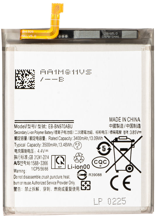 Batería para Samsung Galaxy Note10 N970, EB-BN970ABU