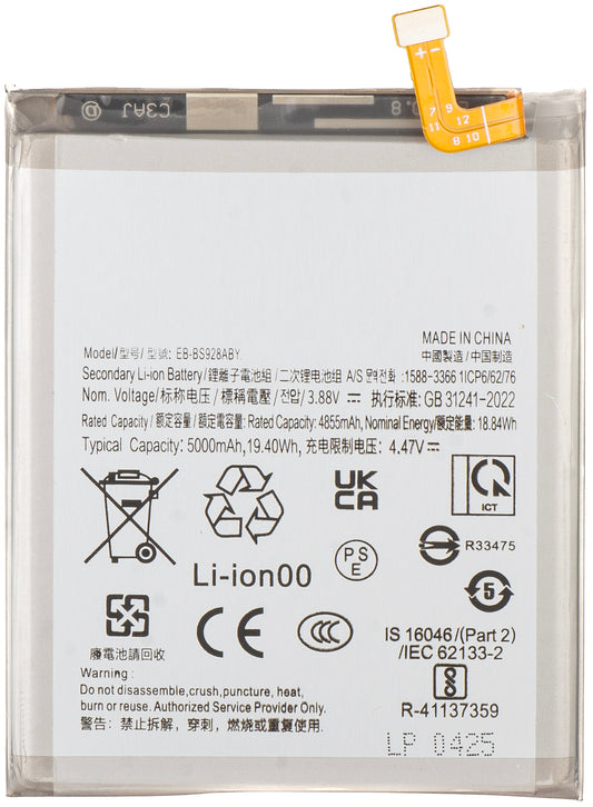 Batería para Samsung Galaxy S24 Ultra S928, EB-BS928ABY