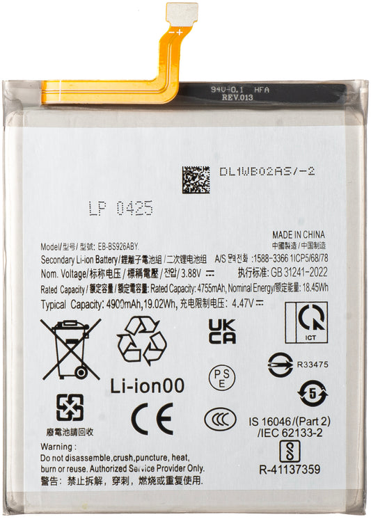 Batería para Samsung Galaxy S24+ S926, EB-BS926ABY