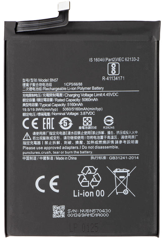 Batería para Xiaomi Poco X3 Pro, BN57