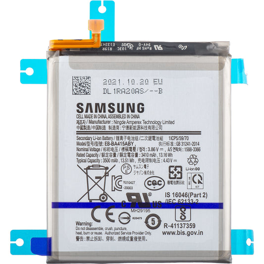 Batería Samsung Galaxy A41 A415, EB-BA415ABY, Service Pack GH82-22861A