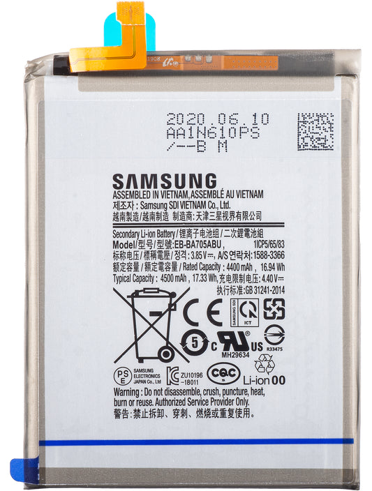 Batería Samsung Galaxy A70s A707 / A70 A705, EB-BA705ABU, Service Pack GH82-19746A 