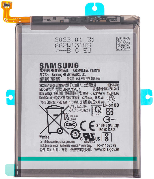 Batería Samsung Galaxy A71 A715, EB-BA715ABY, Service Pack GH82-2215153A