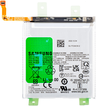 Batería Samsung Galaxy Galaxy S23 S911, EB-BS912ABY, Service Pack GH82-30483A