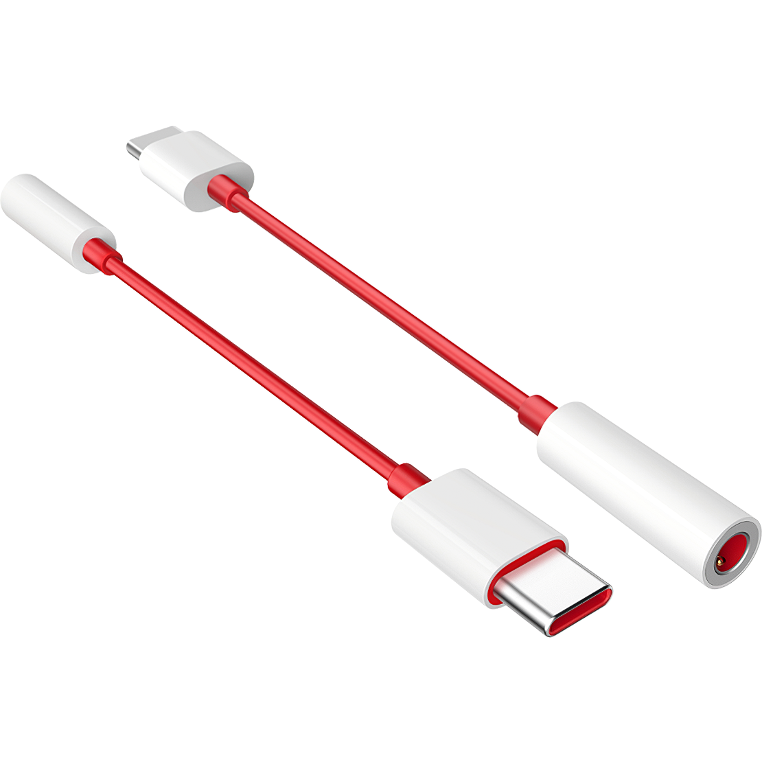 Adaptador de audio USB-C - 3,5 mm OnePlus TC01W, 0,09 m, rojo 5461100024