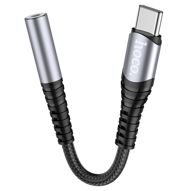 Adaptador de Audio USB-C - 3.5mm HOCO LS33, Gris