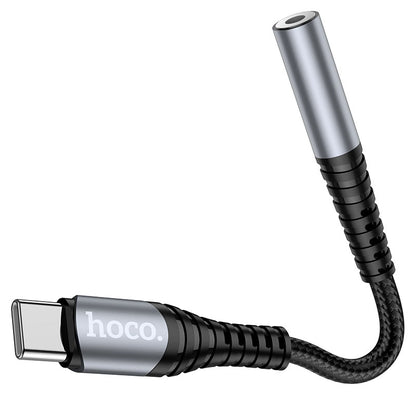 Adaptador de Audio USB-C - 3.5mm HOCO LS33, Gris