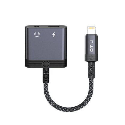 Adaptador de Audio Lightning - Lightning / 3.5mm Lito LA04L, Negro