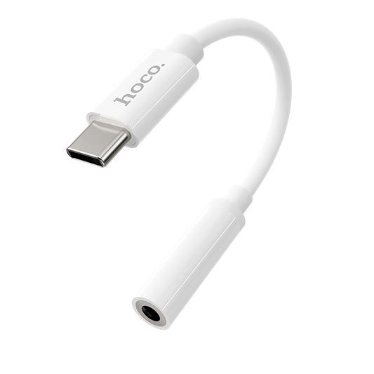 Adaptador de Audio USB-C - 3.5mm HOCO LS30, Blanco