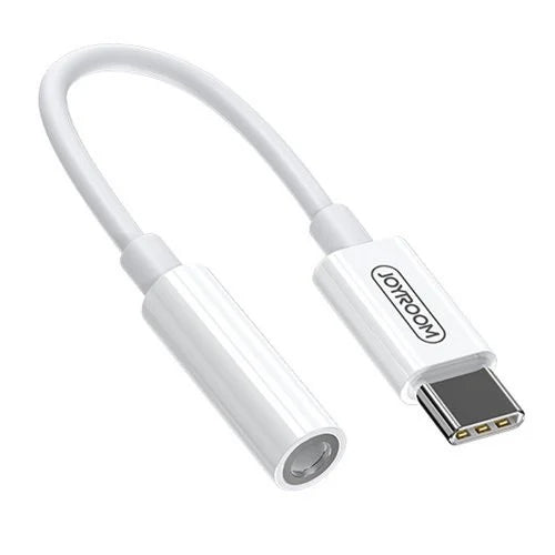 Adaptador de Audio USB-C - 3.5mm Joyroom SH-C1, Blanco