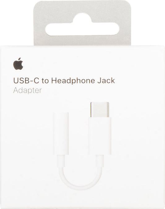 Adaptador de Audio USB-C - 3.5mm Apple, Blanco MU7E2AM/A