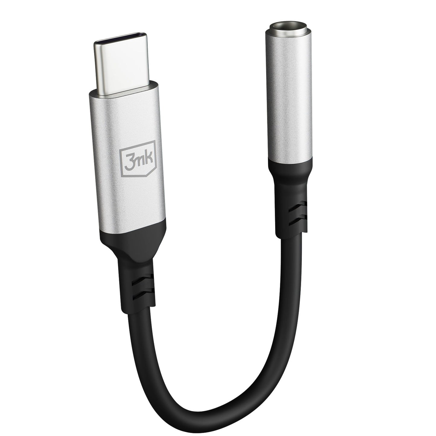 USB-C Audio Adapter - 3.5mm 3MK, Silver