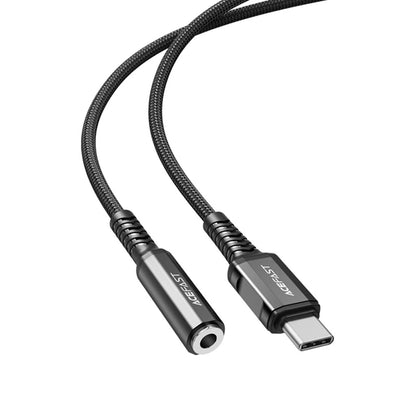 Adaptador de Audio USB-C - 3.5mm Acefast C1-07, Negro