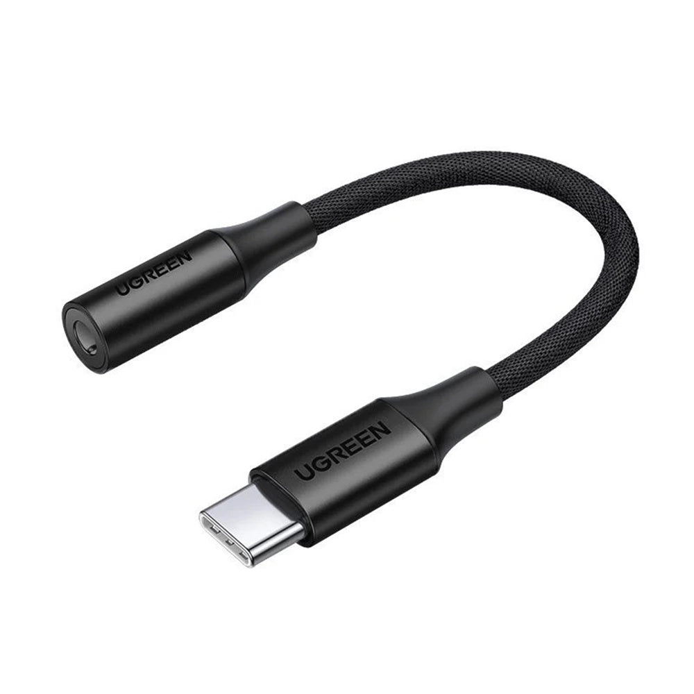 USB-C to 3.5mm Audio Adapter UGREEN AV161, Black