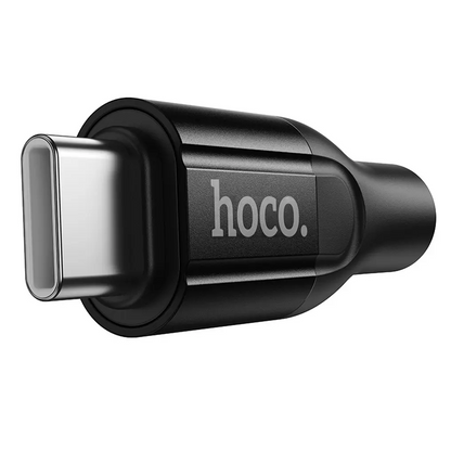 Adaptador de Audio USB-C - 3.5mm HOCO UPA35, Negro