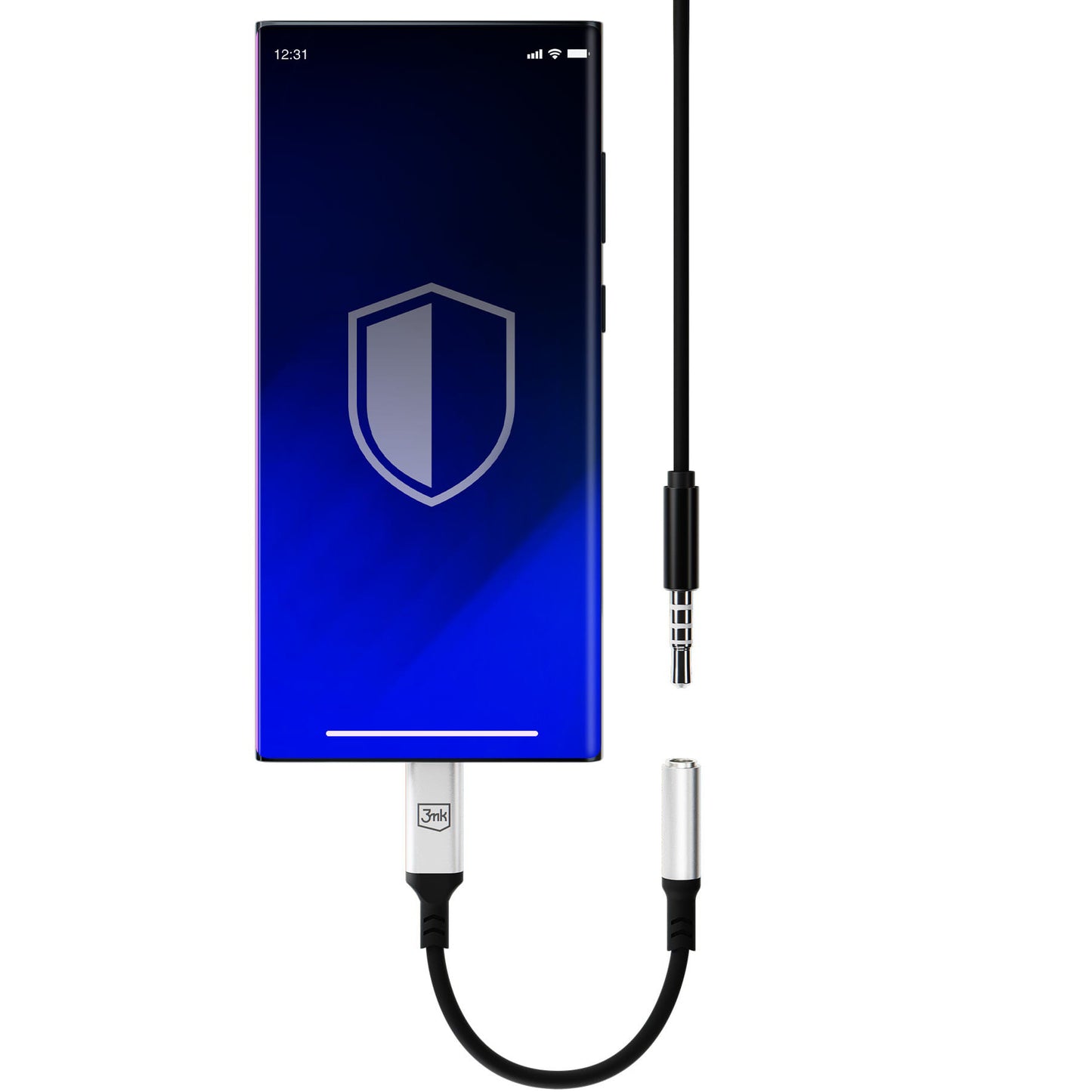 USB-C Audio Adapter - 3.5mm 3MK, Silver
