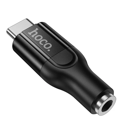 Adaptador de Audio USB-C - 3.5mm HOCO UPA35, Negro