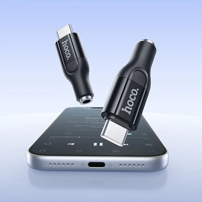 Adaptador de Audio USB-C - 3.5mm HOCO UPA35, Negro
