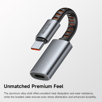 Adaptador de Audio USB-C - Lightning McDodo CA-4870, Gris