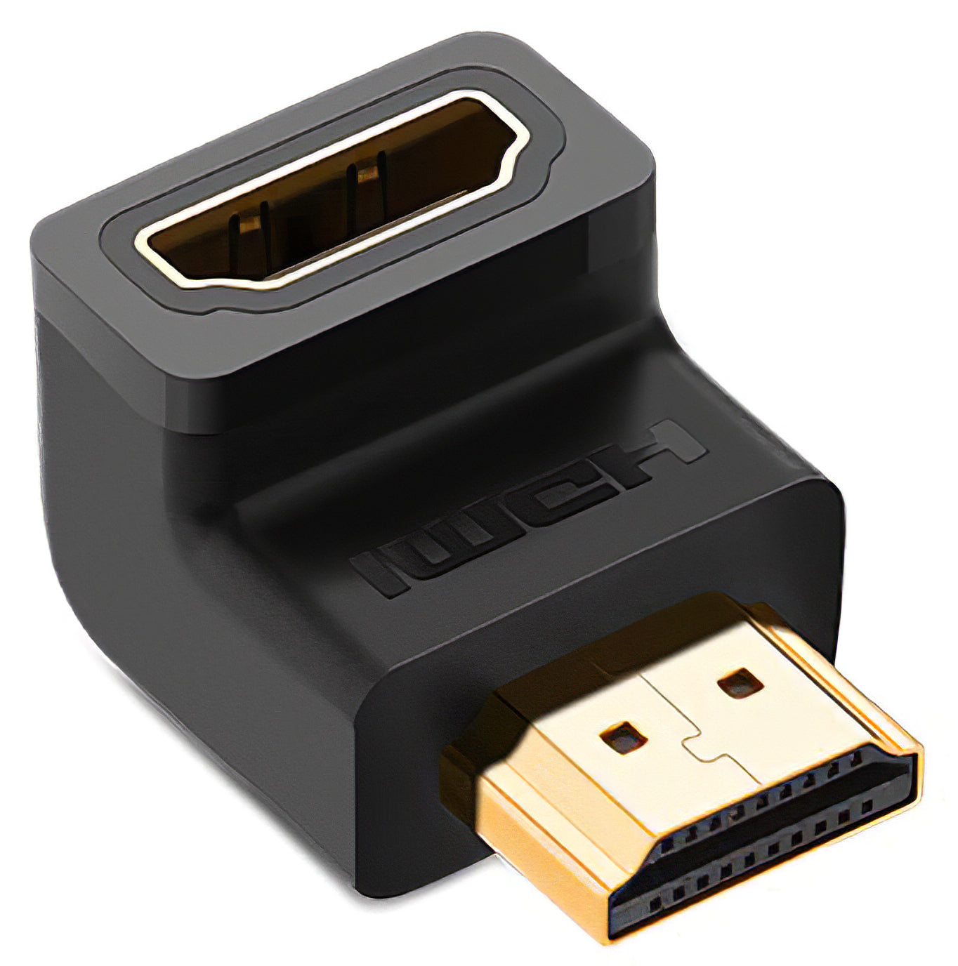Adaptador de Video UGREEN HD112 Ángulo Ascendente, HDMI - HDMI, 4K, Negro