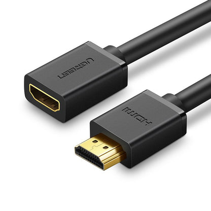 Cable de Video Extensor UGREEN HD107, HDMI - HDMI, 4K, 2m, Negro
