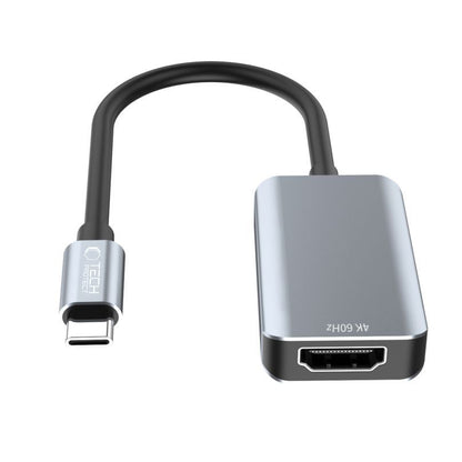 Adaptador de Audio y Video USB-C - HDMI Tech-Protect Ultraboost, Negro