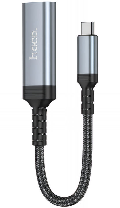 Adaptador de Audio y Video USB-C - HDMI HOCO UA43A, Gris
