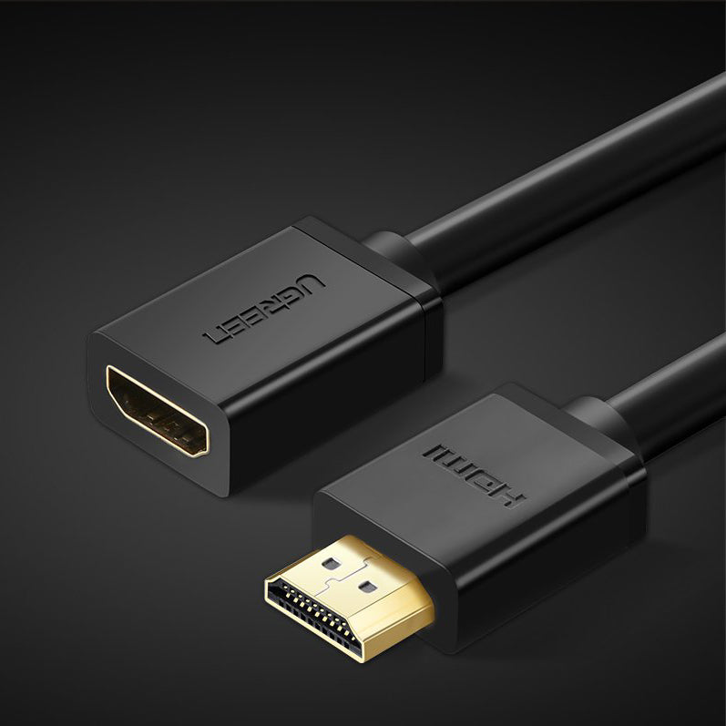Cable de Video Extensor UGREEN HD107, HDMI - HDMI, 4K, 2m, Negro
