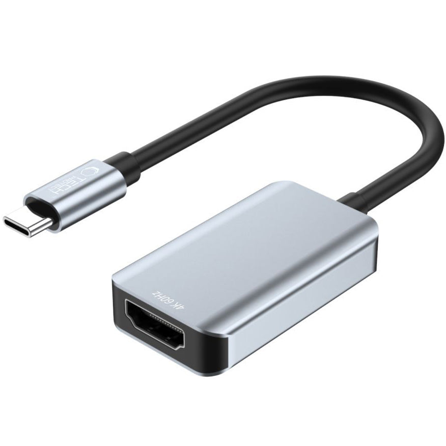 Adaptador de Audio y Video USB-C - HDMI Tech-Protect Ultraboost, Negro